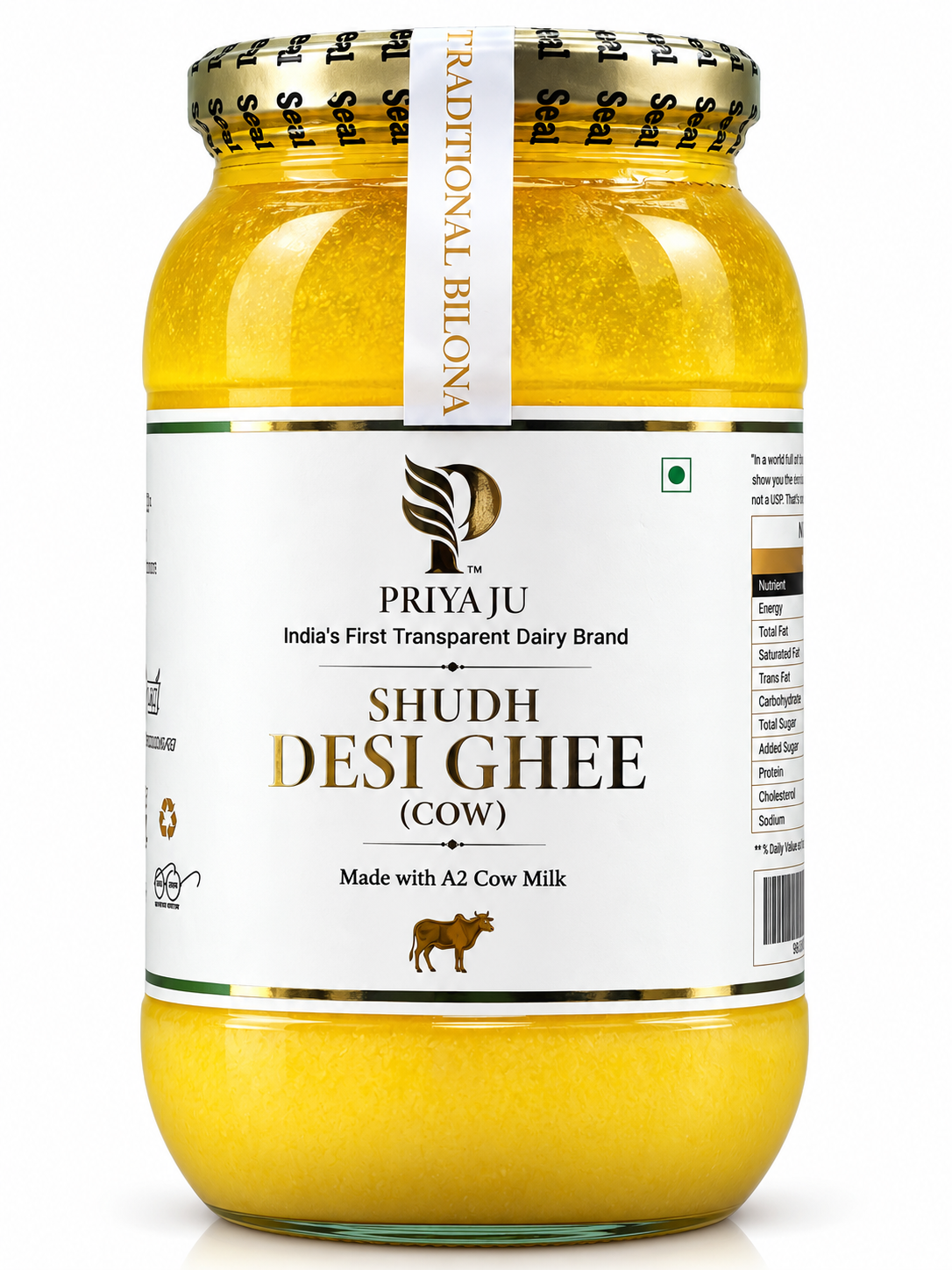 A2 Cow Bilona Premium Ghee (after)